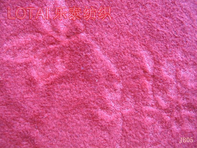 印花花点绒